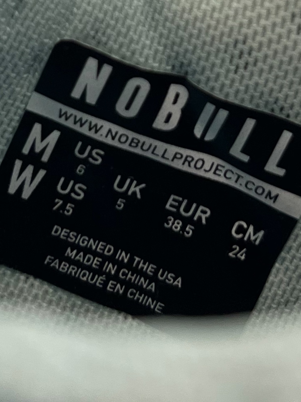 NOBULL Blue Trainer Athletic Superfabric CrossFit Gym Sneakers Men 6 Women 7.5 - Picture 12 of 12